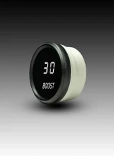 Intellitronix 2 1/16" Black Bezel Digital Boost                                     - M9011W - Image 2