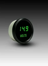 Intellitronix 2 1/16" Black Bezel Digital Voltmeter                                     - M9015G - Image 2