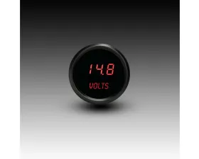 Intellitronix 2 1/16" Black Bezel Digital Voltmeter