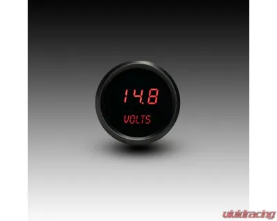 Intellitronix 2 1/16" Black Bezel Digital Voltmeter - M9015R