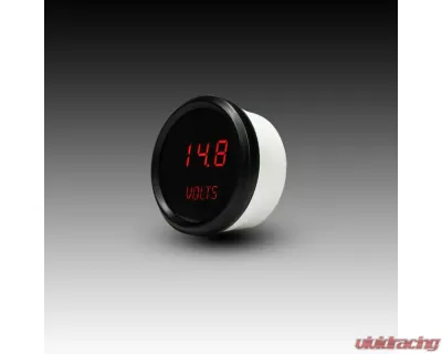 Intellitronix 2 1/16" Black Bezel Digital Voltmeter - M9015R