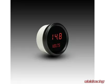 Intellitronix 2 1/16" Black Bezel Digital Voltmeter - M9015R