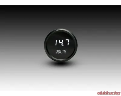 Intellitronix 2 1/16" Black Bezel Digital Voltmeter - M9015W