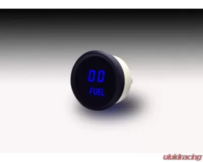 Intellitronix 2 1/16" Black Bezel Programmable Digital Fuel Gauge GM | Ford | Chrysler | VDO - M9016B