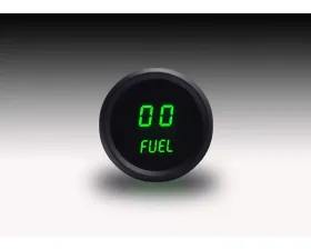 Intellitronix 2 1/16" Black Bezel Programmable Digital Fuel Gauge GM | Ford | Chrysler | VDO