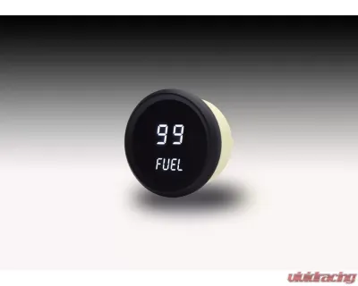 Intellitronix 2 1/16" Black Bezel Programmable Digital Fuel Gauge GM | Ford | Chrysler | VDO - M9016W