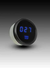 Intellitronix 2 1/16" Black Bezel Digital Transmission Temperature Gauge                                     - M9107B - Image 3