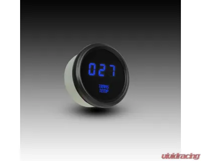 Intellitronix 2 1/16" Black Bezel Digital Transmission Temperature Gauge - M9107B