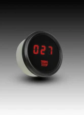 Intellitronix 2 1/16" Black Bezel Digital Transmission Temperature Gauge                                     - M9107R - Image 2