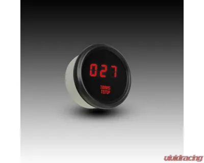 Intellitronix 2 1/16" Black Bezel Digital Transmission Temperature Gauge - M9107R