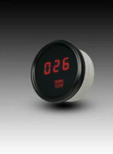 Intellitronix 2 1/16" Black Bezel Digital Transmission Temperature Gauge                                     - M9107R - Image 3