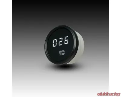 Intellitronix 2 1/16" Black Bezel Digital Transmission Temperature Gauge - M9107W