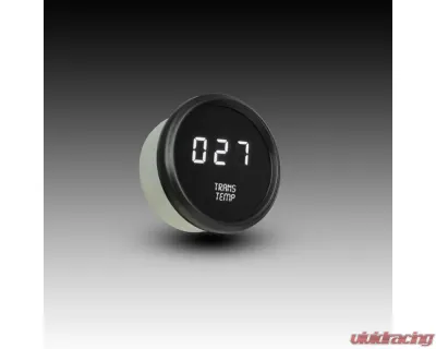 Intellitronix 2 1/16" Black Bezel Digital Transmission Temperature Gauge - M9107W