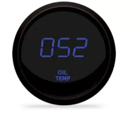 Intellitronix 2 1/16" Black Bezel Digital Oil Temperature Gauge
