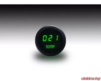 Intellitronix 2 1/16" Black Bezel Digital Water Temperature Gauge - M9113G