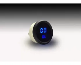 Intellitronix 2 1/16" Black Bezel Digital Oil Pressure Gauge