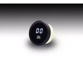 Intellitronix 2 1/16" Black Bezel Digital Oil Pressure Gauge
