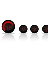Intellitronix Black Bezel Multi-Gauge Set                                     - M9999R - Image 4