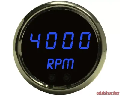 Intellitronix 2 1/16" Chrome Bezel Programmable Digital Tachometer - MS9002B