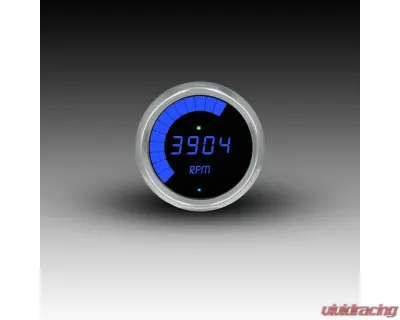 Intellitronix 3 3/8" 9999 Rpm Chrome Bezels Digital MULTI Programmable Tachometer - MS9003B