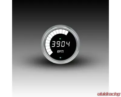 Intellitronix 3 3/8" 9999 Rpm Chrome Bezels Digital MULTI Programmable Tachometer - MS9003W