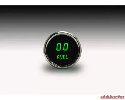 Intellitronix 2 1/16" Chrome Bezel Programmable Digital Fuel Gauge GM | Ford | Chrysler | VDO - MS9016G