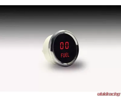 Intellitronix 2 1/16" Chrome Bezel Programmable Digital Fuel Gauge GM | Ford | Chrysler | VDO - MS9016R