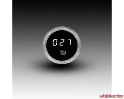Intellitronix 2 1/16" Chrome Bezel Digital Transmission Temperature Gauge - MS9107W