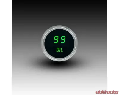Intellitronix 2 1/16" Chrome Bezel Digital Oil Pressure Gauge - MS9114G