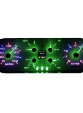 Intellitronix Universal Aurora Six Gauge Analog Panel Kit                                     - AUR1001 - Image 3