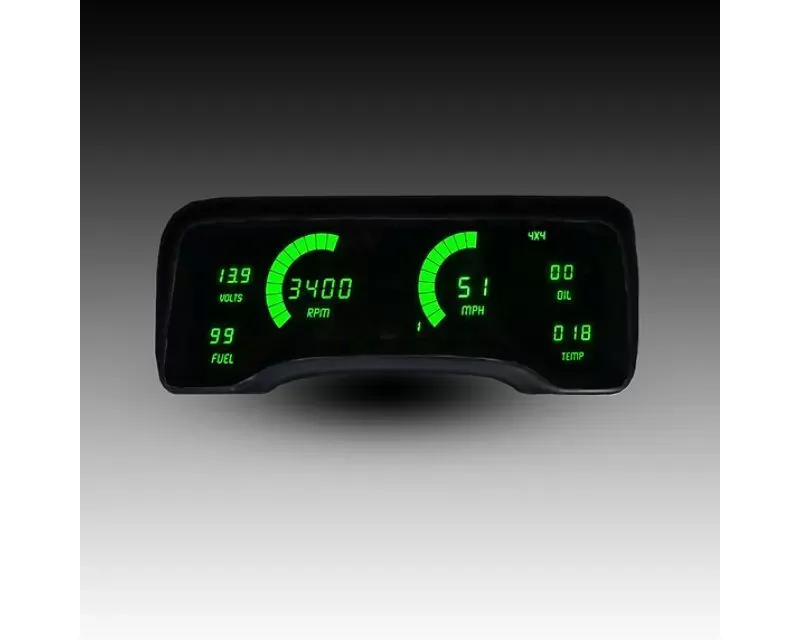 Intellitronix Digital Gauge Cluster Jeep XJ 1997-2001 - DP6015G