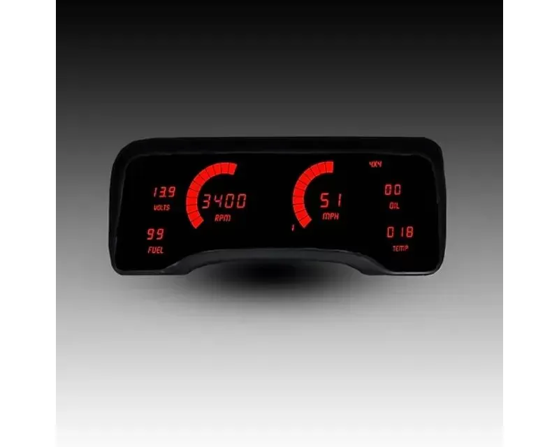 Intellitronix Digital Gauge Cluster Jeep XJ 1997-2001 - DP6015R