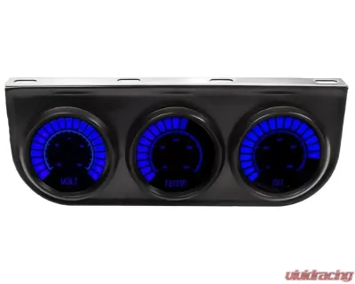 Intellitronix 3 Gauge Bargraph Set 2-1/16th w/LEDs - B9333B