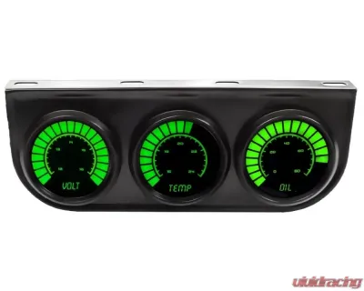 Intellitronix 3 Gauge Bargraph Set 2-1/16th w/LEDs - B9333G