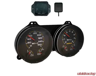 Intellitronix Analog Replacement Gauge Panel w/ GPS Sending Unit Chevrolet Camaro | Pontiac Firebird 1967-1968 - AP4000-S9020