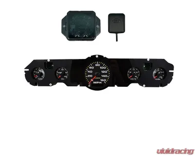 Intellitronix Analog Replacement Gauge Panel w/ GPS Sending Unit Ford Mustang 1965-1966 - AP7001-S9020