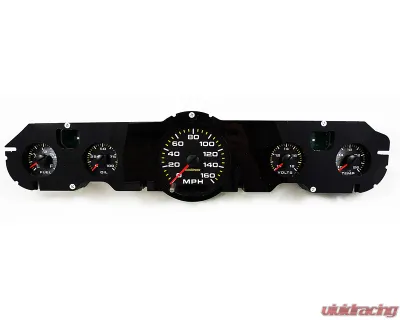 Intellitronix Analog Replacement Gauge Panel w/ GPS Sending Unit Ford Mustang 1965-1966 - AP7001-S9020
