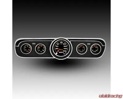 Intellitronix Analog Replacement Gauge Panel w/ GPS Sending Unit Ford Mustang 1965-1966 - AP7001-S9020