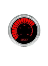 Intellitronix Boost Analog Bargraph Gauge Chrome Bezel w/Sender 0-60 PSI                                     - BS9012R - Image 4