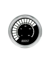 Intellitronix Boost Analog Bargraph Gauge Chrome Bezel w/Sender 0-60 PSI                                     - BS9012W - Image 4