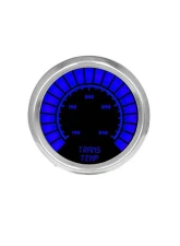 Intellitronix 2 1/16 Inch Chrome Bezel Analog Bargraph Transmission Temp Gauge w/Sender 160-340 Degrees F                                     - BS9107B - Image 3
