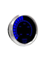Intellitronix 2 1/16 Inch Chrome Bezel Analog Bargraph Transmission Temp Gauge w/Sender 160-340 Degrees F                                     - BS9107B - Image 2