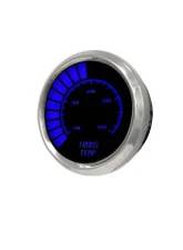 Intellitronix 2 1/16 Inch Chrome Bezel Analog Bargraph Transmission Temp Gauge w/Sender 160-340 Degrees F                                     - BS9107B - Image 3