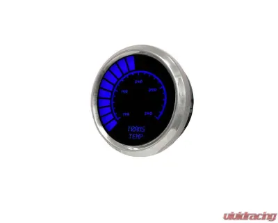 Intellitronix 2 1/16 Inch Chrome Bezel Analog Bargraph Transmission Temp Gauge w/Sender 160-340 Degrees F - BS9107B