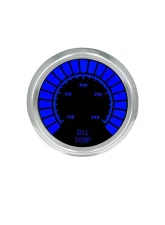 Intellitronix 2 1/16" Oil Temperature Analog Bargraph Gauge Chrome Bezel w/Sender 160-340 Degrees F                                     - BS9108B - Image 3