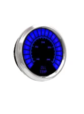 Intellitronix 2 1/16" Oil Temperature Analog Bargraph Gauge Chrome Bezel w/Sender 160-340 Degrees F                                     - BS9108B - Image 2