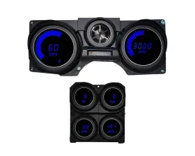 Intellitronix Direct Replacement Gauge Cluster w/Speed, Oil press & Temp Senders Pontiac Grand Prix 1978-1988