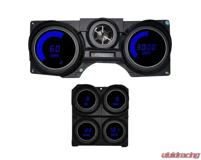 Intellitronix Direct Replacement Gauge Cluster w/Speed, Oil press & Temp Senders Pontiac Grand Prix 1978-1988 - DP1310B