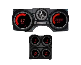 Intellitronix Direct Replacement Gauge Cluster w/Speed, Oil press & Temp Senders Pontiac Grand Prix 1978-1988