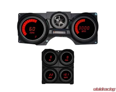 Intellitronix Direct Replacement Gauge Cluster w/Speed, Oil press & Temp Senders Pontiac Grand Prix 1978-1988 - DP1310R